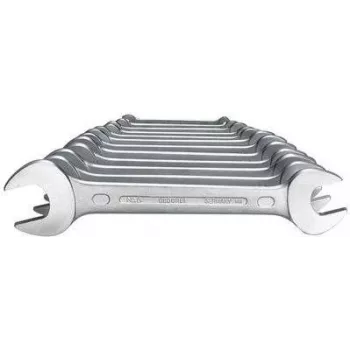 Gedore 6078350 Juego de llaves fijas dobles, 12 uds., 6-34 mm, DIN 3110