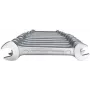 Gedore 6078350 Juego de llaves fijas dobles, 12 uds., 6-34 mm, DIN 3110