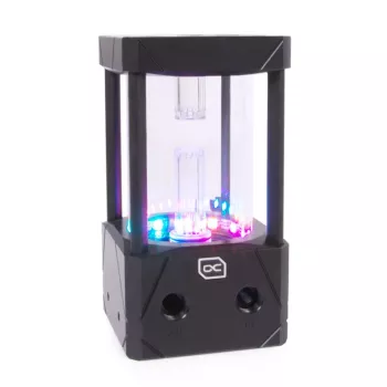 Alphacool Eisbecher Aurora D5 150 mm depósito con bomba VPP Apex D5, acetal/vidrio (13327)