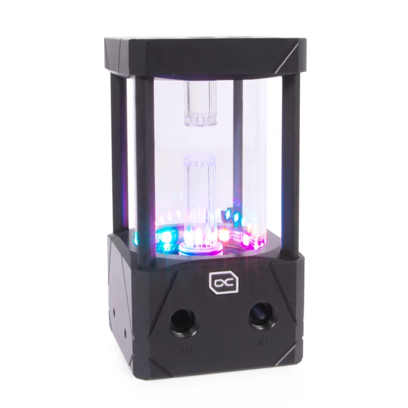 Alphacool Eisbecher Aurora D5 150 mm depósito con bomba VPP Apex D5, acetal/vidrio (13327)