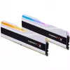 DIMM 32 GB DDR5-7200 (2x 16 GB) kit dual, memoria RAM blanca, F5-7200J3445G16GX2-TZ5RW, Ripjaws M5 RGB, INTEL XMP