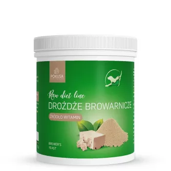 POKUSA RawDietLine levadura de cerveza - complemento alimenticio para perros y gatos - 250 g