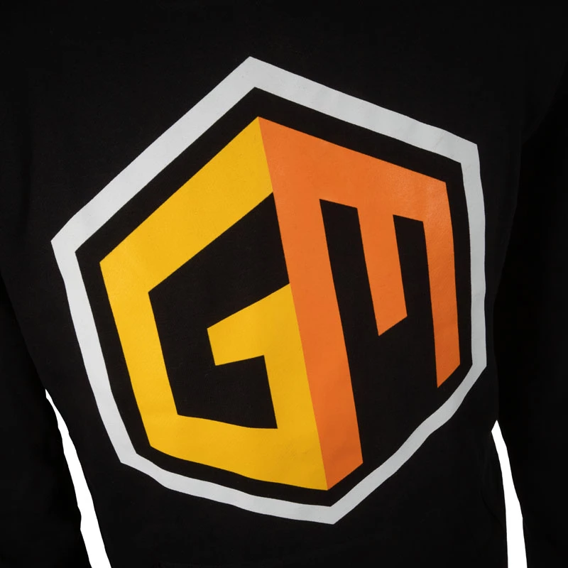 Sudadera con capucha Global Masters GM Logo - negro (XL)
