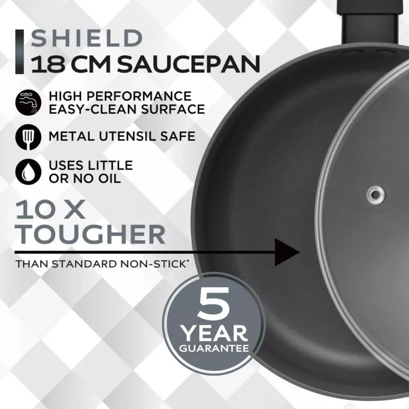 Russell Hobbs RH028401EU7 Shield cazo, 18 cm