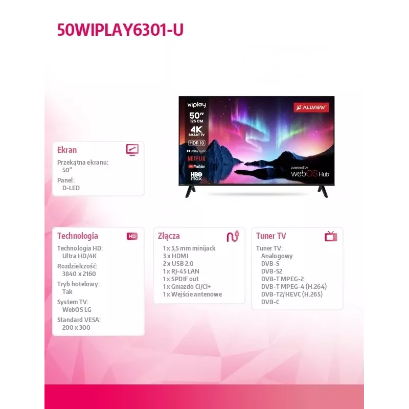 TV LED 50