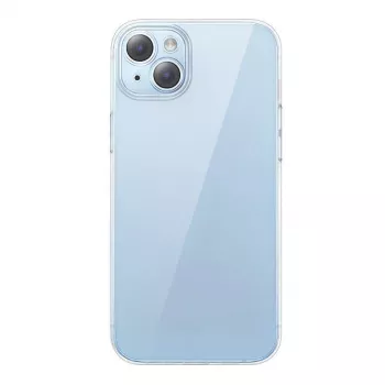 Funda protectora Baseus Crystal Series para iPhone 14 Plus con parte trasera de cristal templado