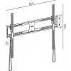 Soporte de pared para TV TB TB-851E para televisores de hasta 100 pulgadas (máx. 65 kg), VESA 800×600