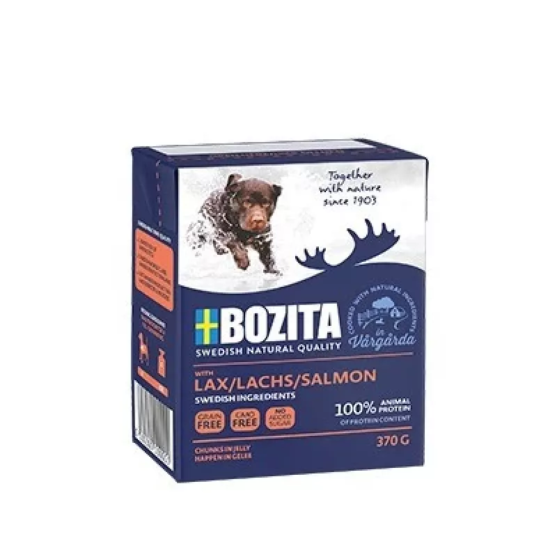 Bozita 00004260 comida húmeda para perros salmón Adult 370 g