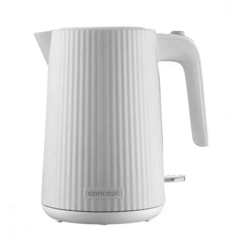 Hervidor de agua Concept Solution RK2390, carcasa de plástico, 1,7 L, blanco
