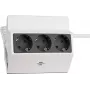 Brennenstuhl 1150070, 3 m, 3 salidas de corriente, para interior, IP20, antracita, blanco, 16 A
