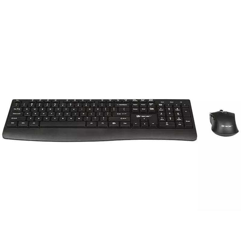 Kit de teclado y ratón inalámbricos Tracer Bartix II RF Nano, 2,4 GHz, negro