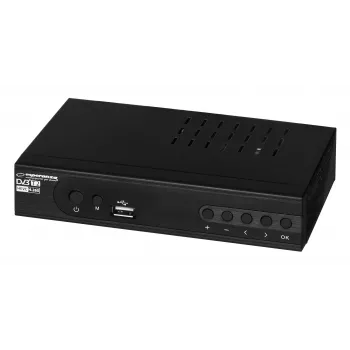 Decodificador sintonizador TV DVB-T2 Hevc H.265 Cable HDMI