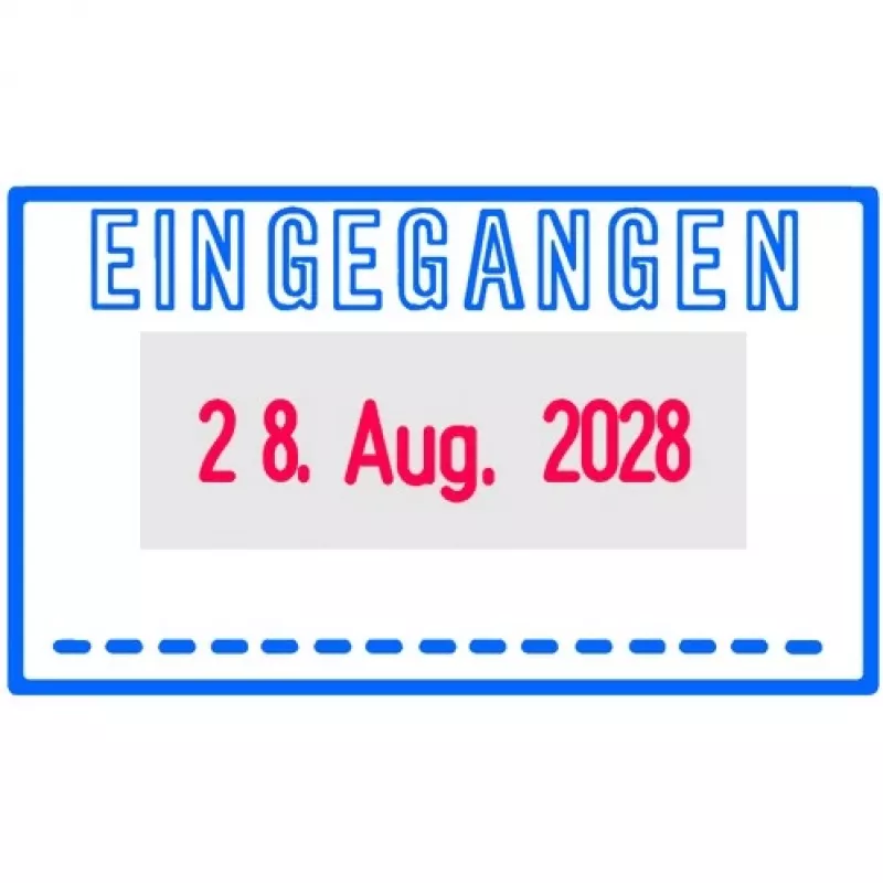 Sello de fecha Trodat Printy 4.0 4750/L EINGEGANGEN – Trodat 141349