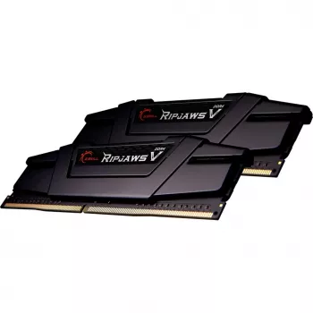 Kit de memoria RAM G.Skill Ripjaws V DDR4 32GB (2x16GB) 3600MHz CL18, negro (F4-3600C18D-32GVK)