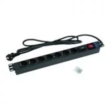 Protector contra sobretensiones Triton RAB-PD-X12-A1 negro 7 tomas AC 2 m