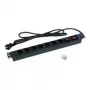 Protector contra sobretensiones Triton RAB-PD-X12-A1 negro 7 tomas AC 2 m