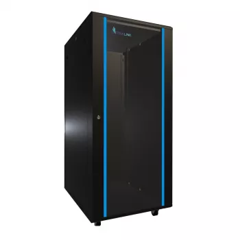 Extralink EX.11366 Armario rack 27U Armario independiente Negro