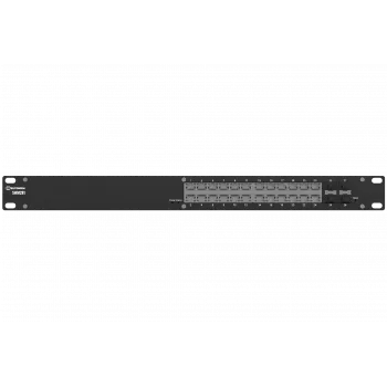 Switch Ethernet gestionado TELTONIKA SWM281 — 24 puertos RJ45, 4 ranuras SFP