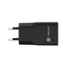 Fuente de alimentación NATEC Ribera NUC-2377 — 1×USB-A, 1×USB-C, salida 3 A