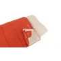 Saco de dormir Outwell Contour Lux rectangular para adultos, poliéster, 2200×850 mm, altura máxima del usuario 190 cm, rojo