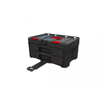 Caja de herramientas KETER Stack'N'Roll (17210832/253384) 2 cajones negra