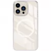 NEVOX StyleShell SHOCKFlex, funda para móvil transparente, iPhone 16 Pro Max, compatible con MagSafe