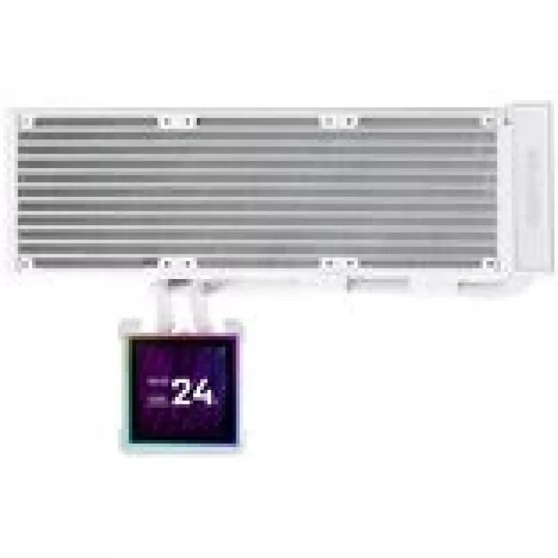 Refrigeración líquida todo en uno para CPU Lian Li HydroShift II LCD-S 360N 360mm AiO (sin ventiladores) con pantalla LCD RGB