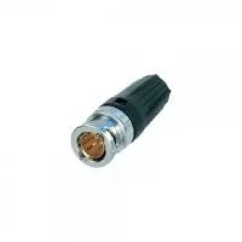 Conector de cable Neutrik NBNC75BDD6 BNC aluminio – negro (NBNC75BDD6)