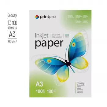 Papel fotográfico ColorWay PrintPro A3 180 g/m² 100 hojas