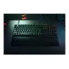 Teclado gaming con cable Razer Huntsman V2 — interruptores ópticos morados clicky, LED RGB