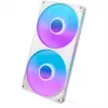 Ventilador NZXT RF-U28HF-W1 140mm 2000 U/min 98.61 CFM Blanco