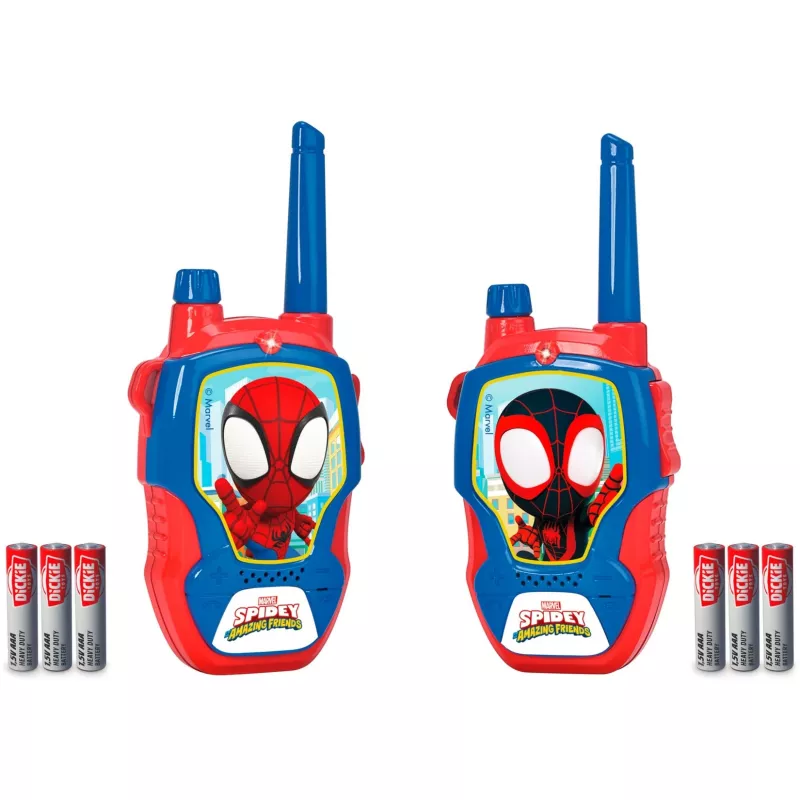 Jada Walkie Talkie Spidey 2,4 GHz set de 2 piezas 203222000