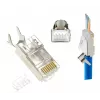 Conector macho RJ45 GEMBIRD CAT7 8P8C dorado 15µm FTP/SFTP pack de 50