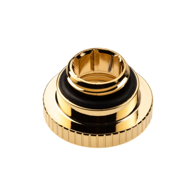 Racor EK Water Blocks Latón Oro 3,75 mm de altura 2,3 cm de diámetro