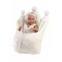 Muñeca bebé de vinilo 40 cm de Llorens con rasgos realistas y cuerpo blando