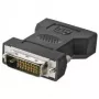 Wentronic Goobay Adaptador DVI-I/DVI-D, conector hembra DVI-I Dual-Link (24+5 pines), Negro – conector hembra DVI-I Dual-Link (24+5 pines) > conector macho DVI-D Dual-Link (24+1 pines) (68523)