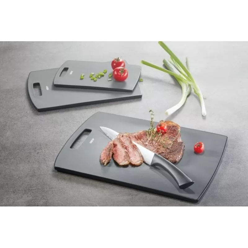 GEFU Levoro Tabla de cortar de cocina rectangular Plástico Gris