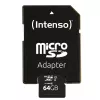 Intenso Performance - tarjeta de memoria flash (microSDXC con adaptador SD) - 64GB - UHS-I U1 / Class10 - microSDXC UHS-I (3424490)