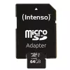 Intenso Performance - tarjeta de memoria flash (microSDXC con adaptador SD) - 64GB - UHS-I U1 / Class10 - microSDXC UHS-I (3424490)
