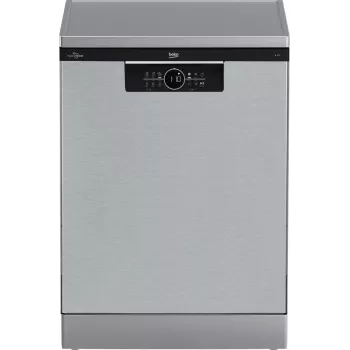 Lavavajillas BEKO BDFN26531X — independiente 60 cm, 15 cubiertos, 46 dB, acero inoxidable, indicador táctil LED