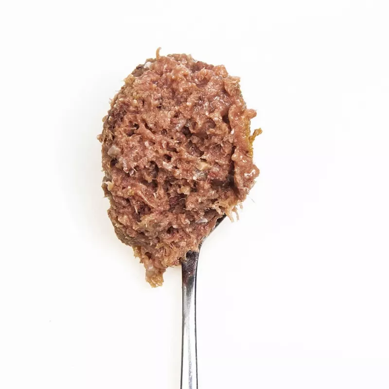 3Coty comida húmeda para gatos con pavo y conejo 180 g