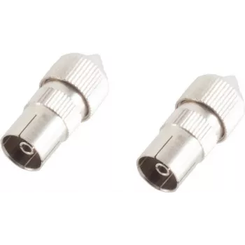 Conector coaxial IEC ShiverPeaks BS82012-2SET