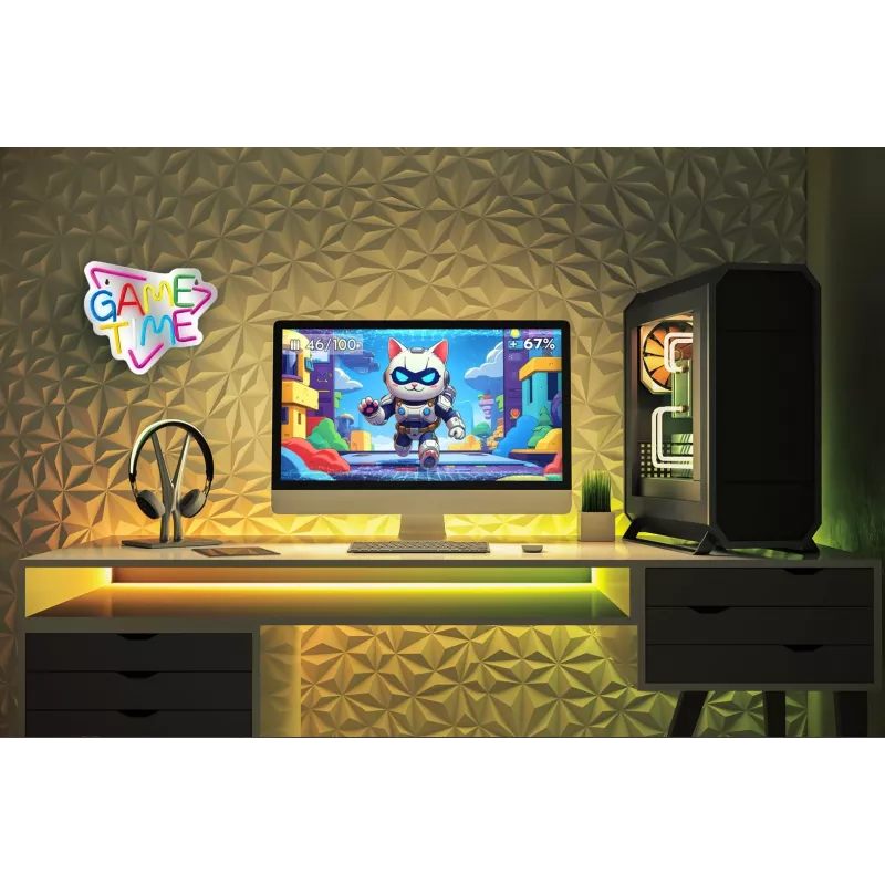 Neón LED Activejet AJE-NEON GAME TIME