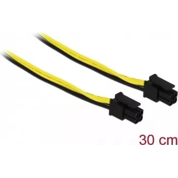 Cable de alimentación interno DeLOCK 85758 0,3 m Micro-Fit 3.0 4 pines