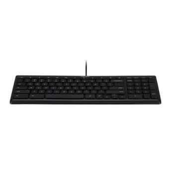 Teclado USB con cable Acer GP.KBD11.04F — Full-Size QWERTY US International, Negro, cable de 1,45 m