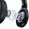 Auriculares Usams Bluetooth 5.3 Over-Ear Us-yh Serie negro/negro TDLYEJYS01