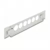 Panel de parcheo DeLOCK 10 inch D-Type 6 puertos sin herramientas gris