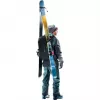 Mochila DEUTER Freerider Pro 34+ — mochila técnica de esquí de travesía freeride, 34 L, negra, portacasco, cinturón lumbar