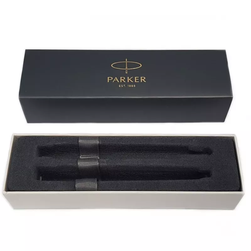 Set de bolígrafos Parker 2093258 negro, plata 2 uds.