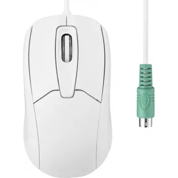 Ratón Perixx PERIMICE-209 P W con cable óptico blanco 3 botones 1000 dpi (11831)